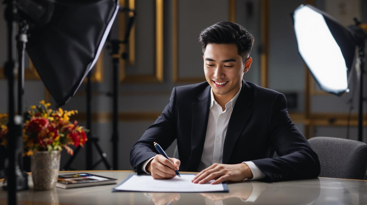 新生代演员苏晨正式签约神秘影院，开启全新艺术征程